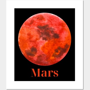 Mars Posters and Art